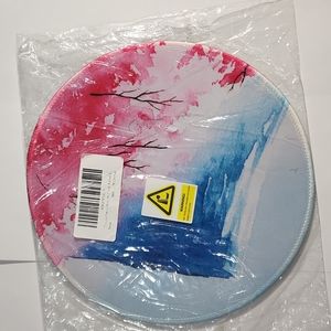 Travel Mouse Pad - Blue/Red